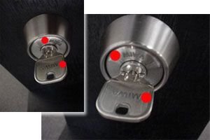 �V�����_�[�������o���Ă���ʐ^
