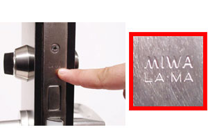 <strong>MIWA</strong>LA/MAの刻印